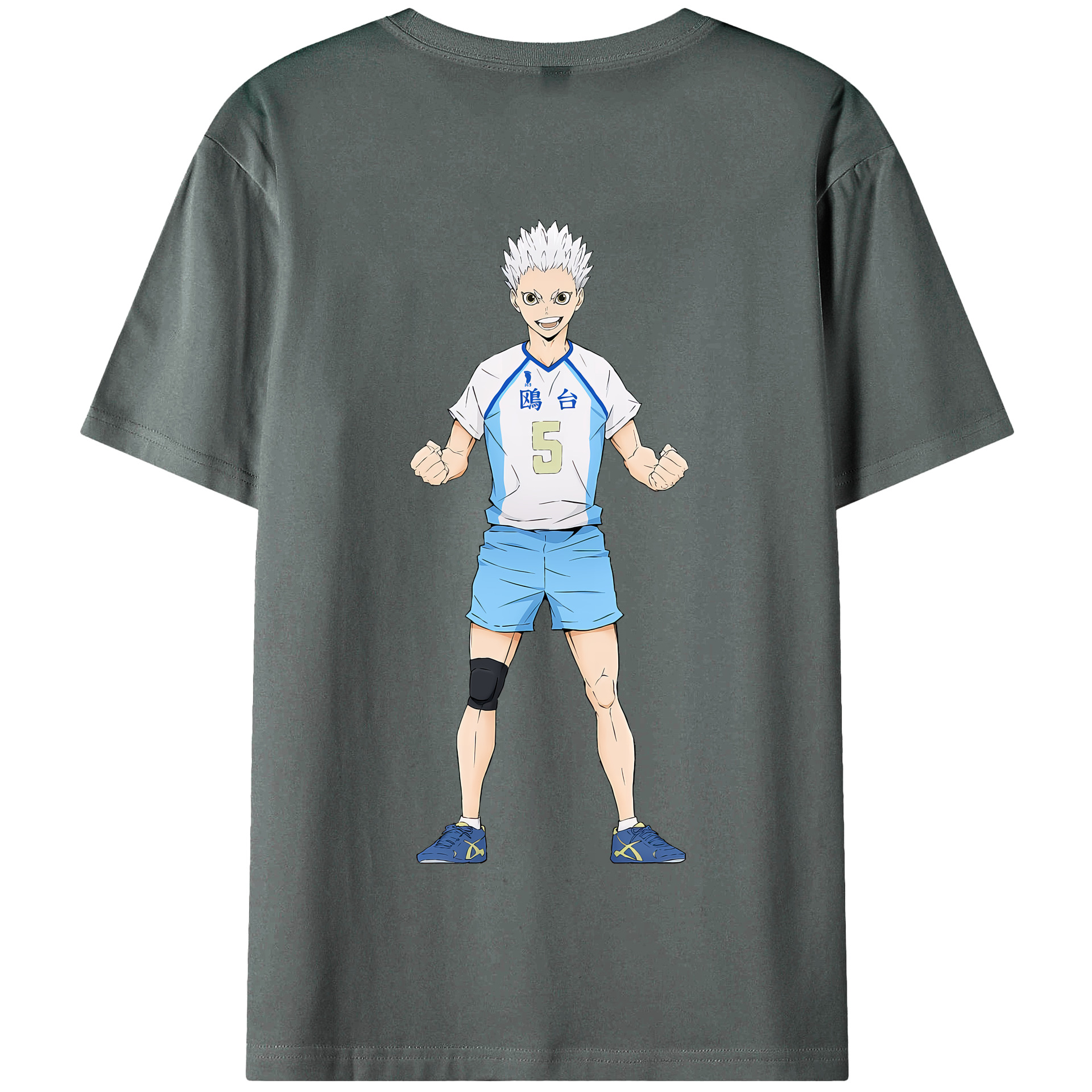 （画像用） ハイキュー!! Haikyu!! 綿100％半袖Tシャツ（背面プリント）